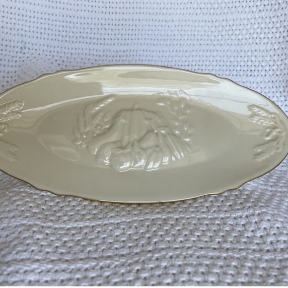 Lenox China Harvest Condiments Dish - Picture 2 of 6